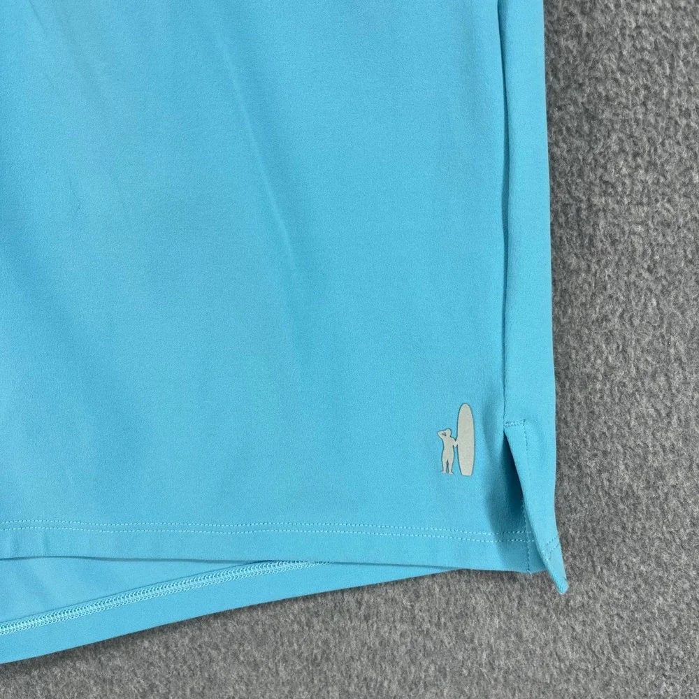 Johnnie-O Rocke Performance Shorts Mens XL Blue Stretch Active Golf JMSH100100